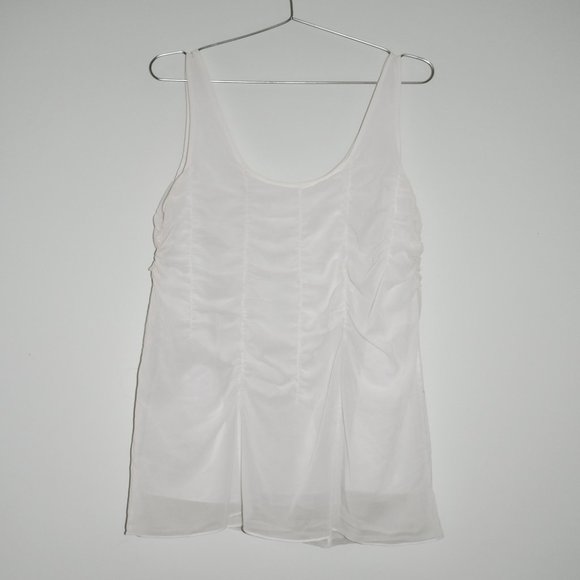 COS Ruched Linen Blouse - Picture 6 of 8